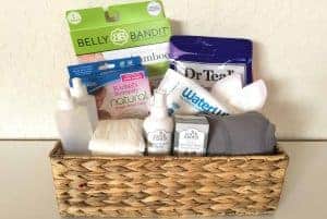 DIY postpartum care kit, all natural and non toxic
