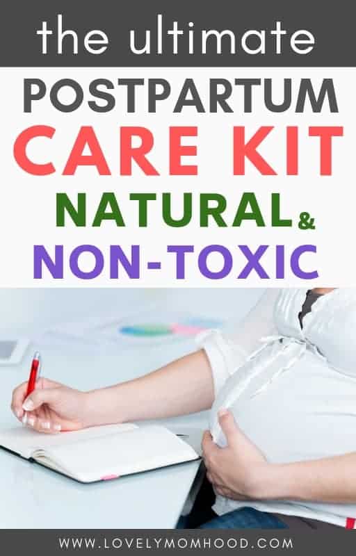 Postpartum Care Kit - Natural Postpartum Essentials - Natural Baby Mama