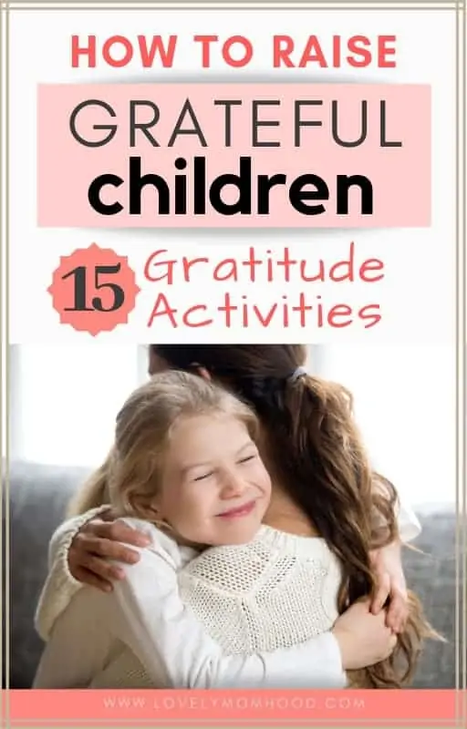 13 gratitude activities for kid
