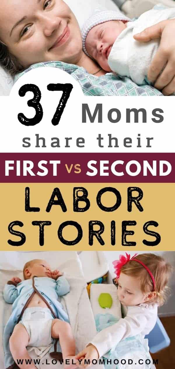 second labor vs first labor differences 