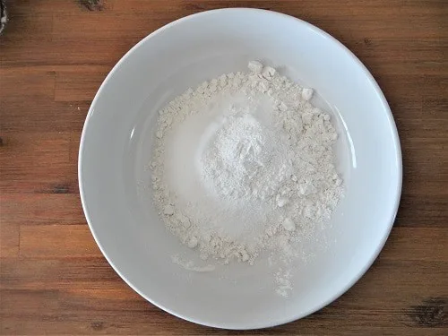 Homemade playdough dry ingredients