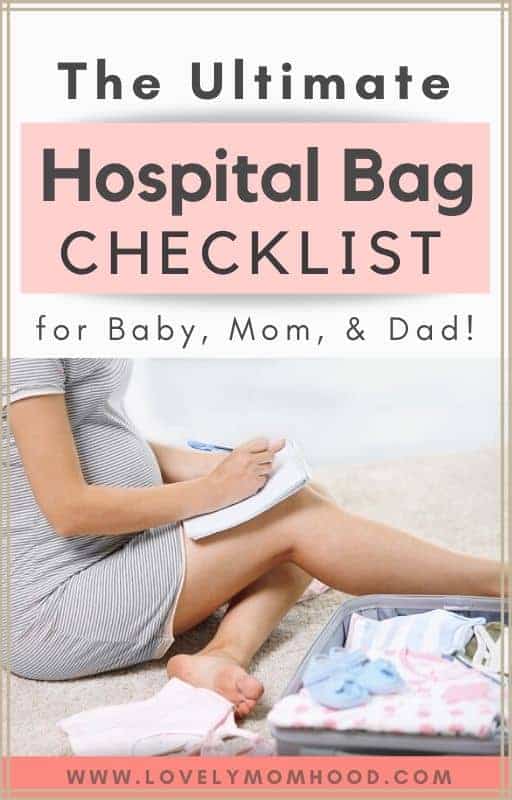 Ultimate Pregnancy Hospital Bag Checklist (Free Printable)