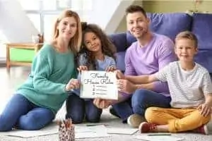 how to create you own family house rules for kids and teens