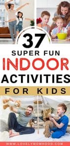 37 Indoor Fun and Educational Activities for Kids at Home