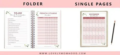 printable pregnancy checklists
