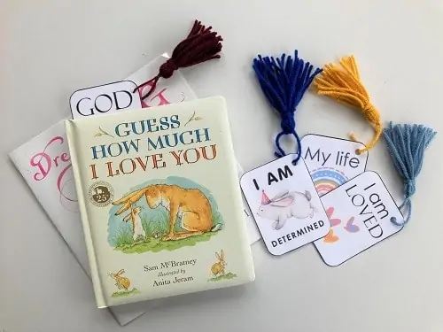 affirmation cards for kids, bookmarks for kids