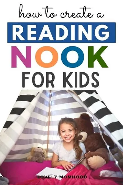 Reading space for kids, kids reading nooks