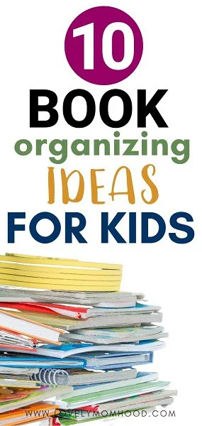 kids books organizing ideas