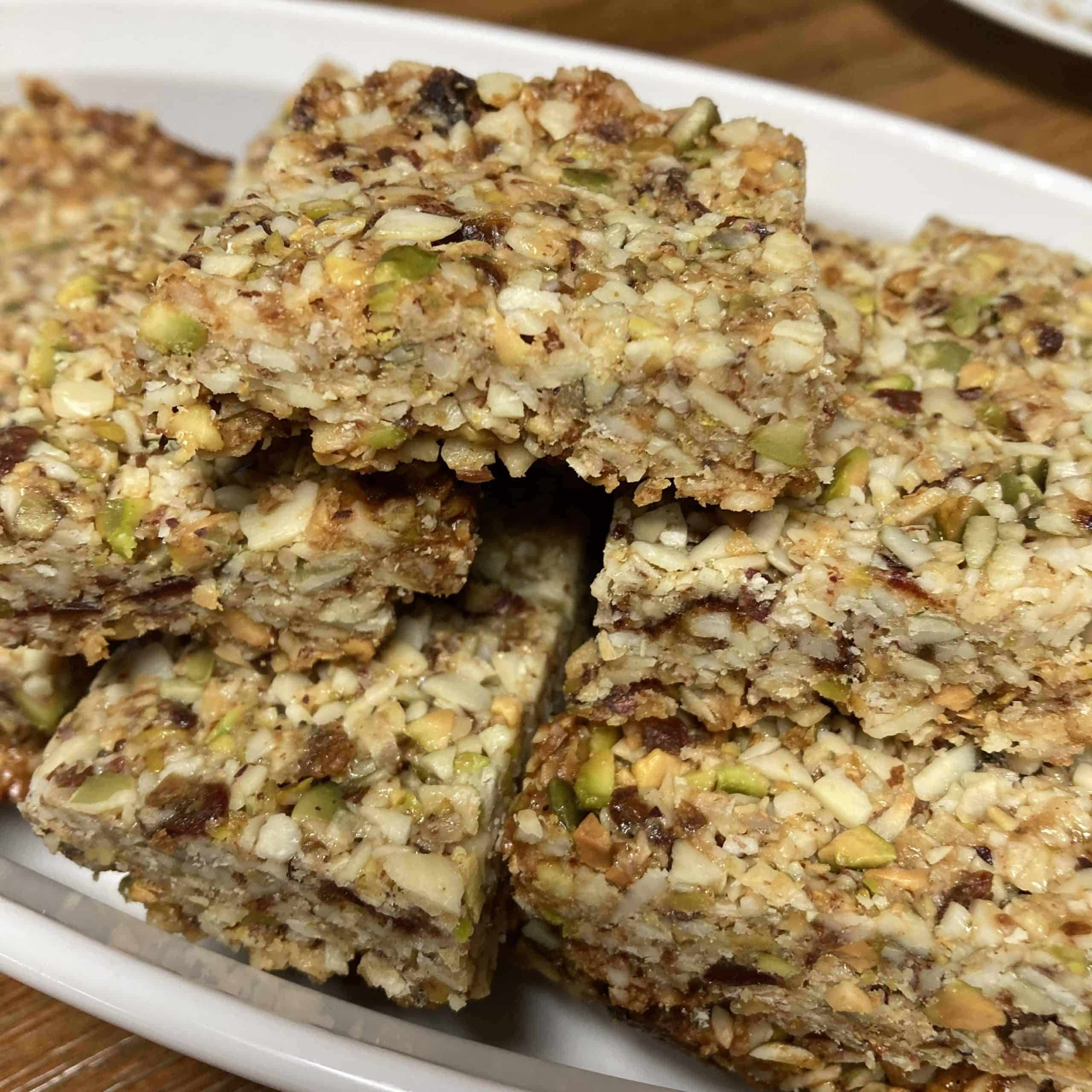 Pistachio Almond Bars
