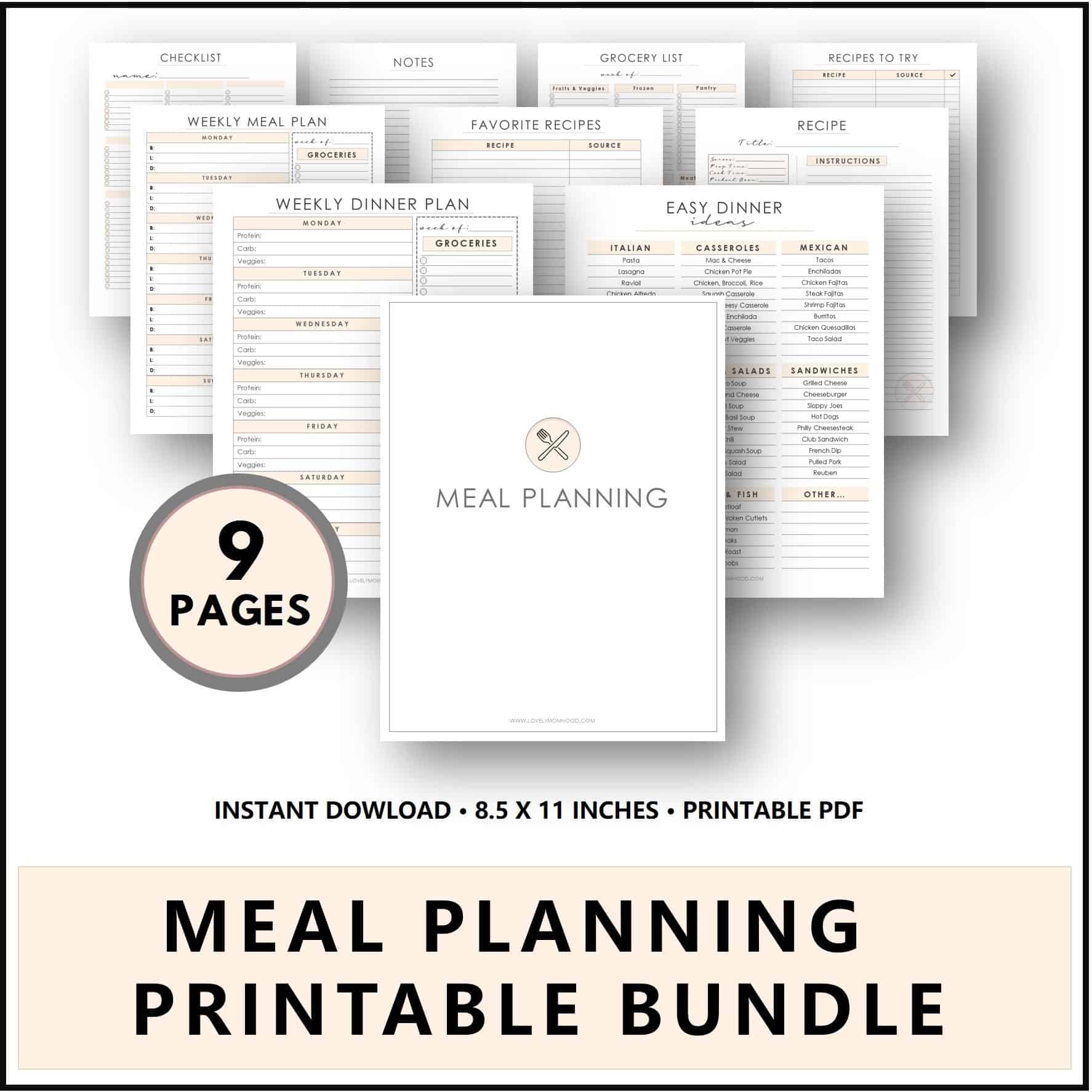 Mom Printables - Lovely Momhood