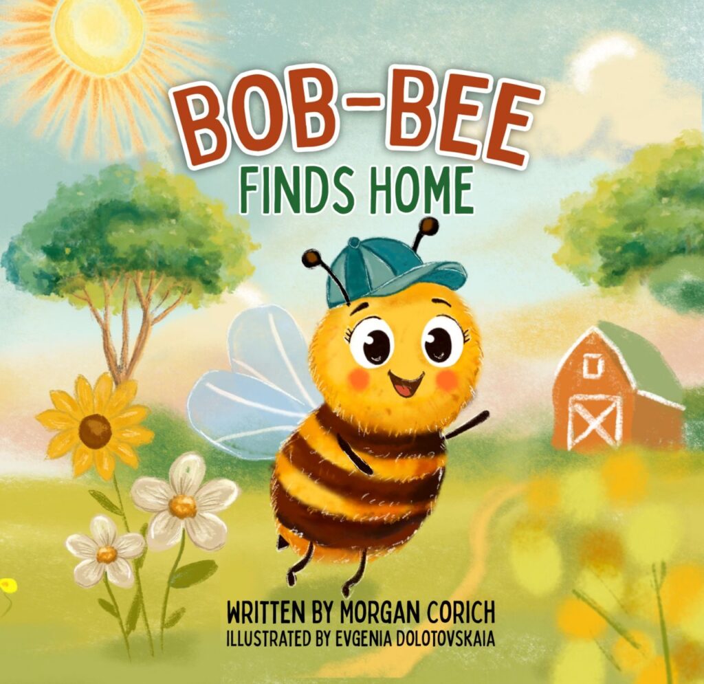 book cover of bob-bee finds home